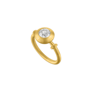 Old Mine Diamond Capsa Ring