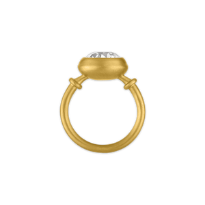 Old Mine Diamond Capsa Ring