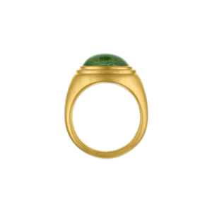Green Tourmaline Tempus Ring