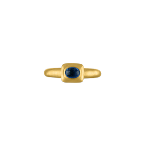 Blue Sapphire Pinch Ring