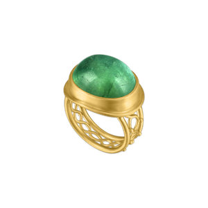 Green Tourmaline Vitta Ring