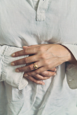 Ruby Tessera Ring