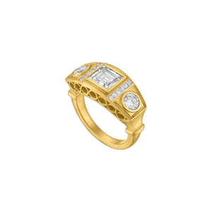 Carré Diamond Rosemary Ring