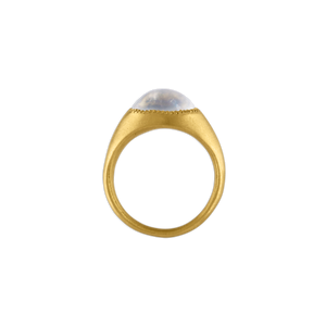Rainbow Moonstone Roz Ring