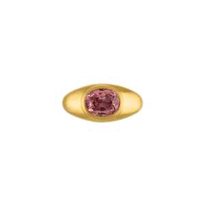 Faceted Pink Sapphire Roz Ring