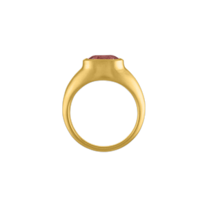 Faceted Pink Sapphire Roz Ring