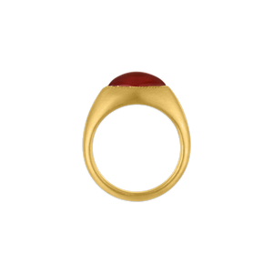 Carnelian Lozenge Gaea Ring