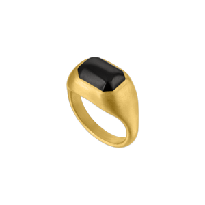 Black Star Sapphire Gaea Ring