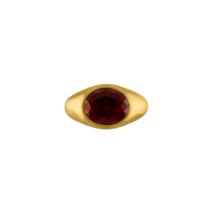Faceted Rhodolite Garnet Gaea Roz Ring