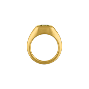 Yellow Emerald Cut Sapphire Gaea Roz Ring