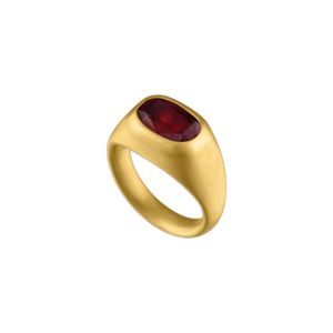 Faceted Garnet Gaea Roz Ring
