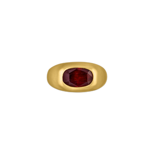 Faceted Garnet Gaea Roz Ring
