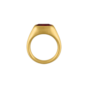 Faceted Garnet Gaea Roz Ring