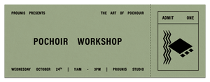 Prounis Presents: The Art of Pochoir