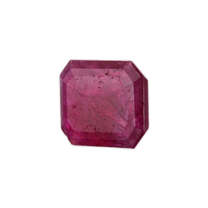 Ruby Emerald Cut Block