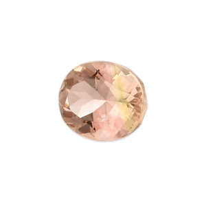 Faceted Blush Tourmaline Oval