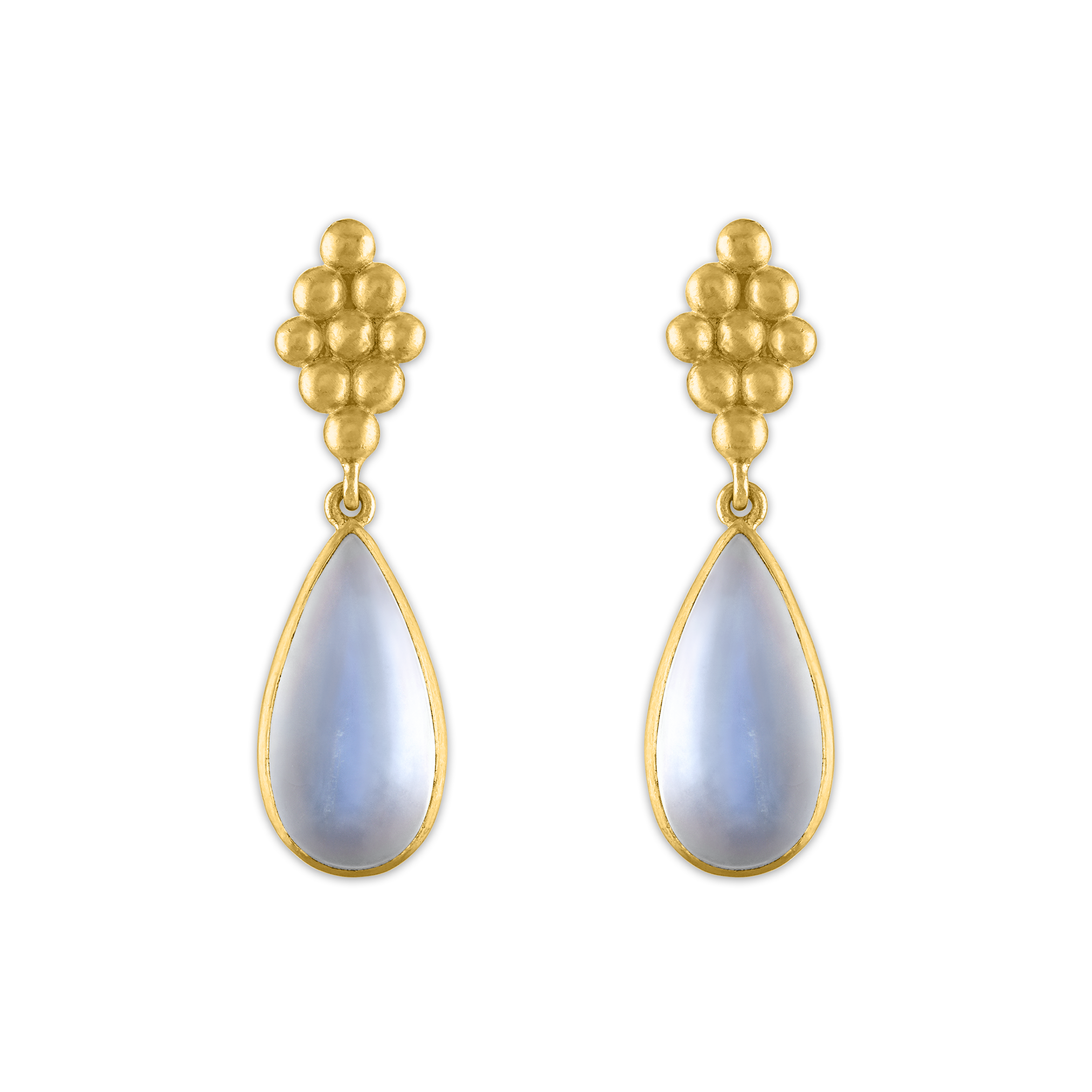 Large moonstone earrings discount