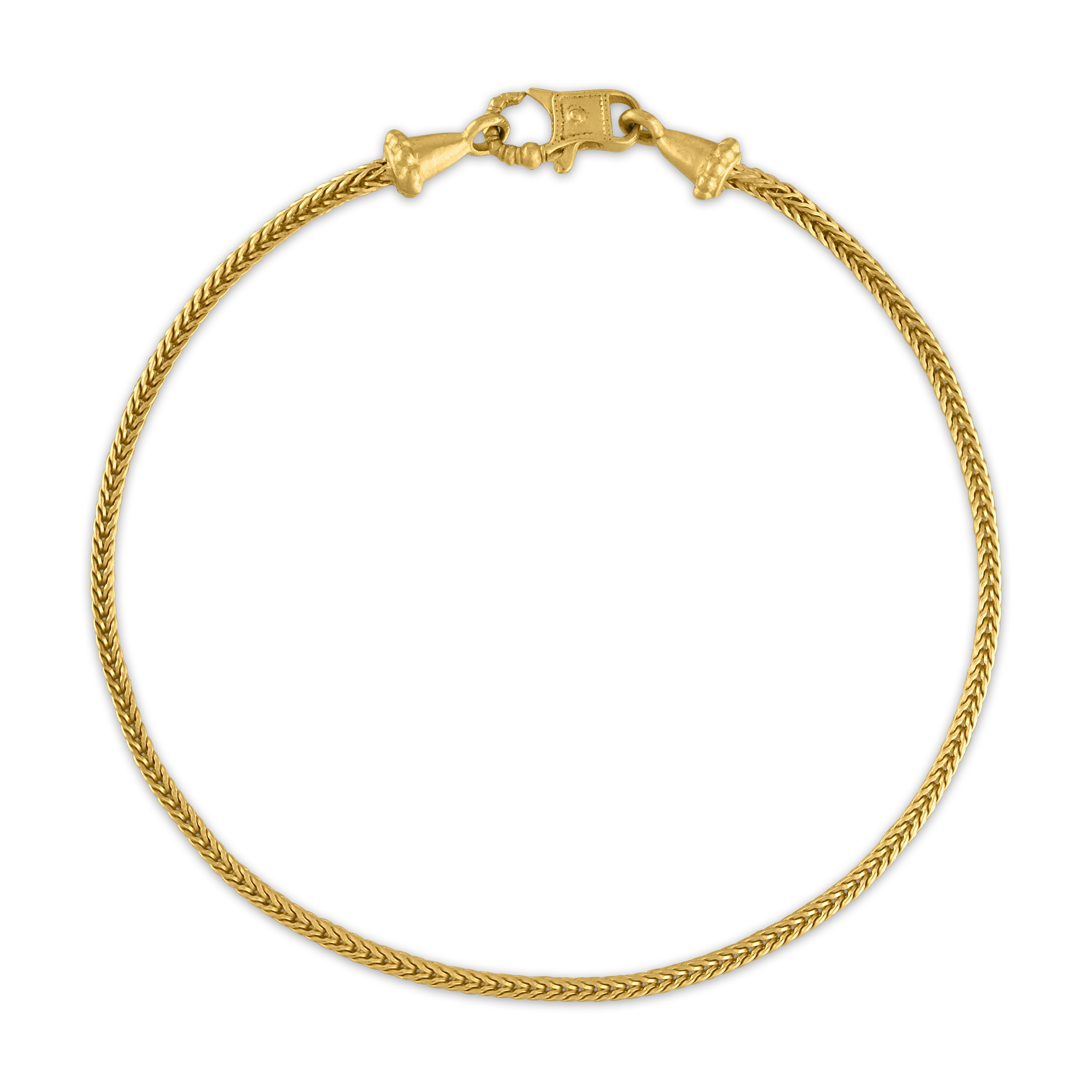Duo Loop-in-loop Chain Bracelet 7.5 Inches