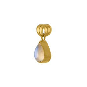 Rainbow Moonstone Tear Pendant