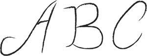 Hand Engraved Lettering