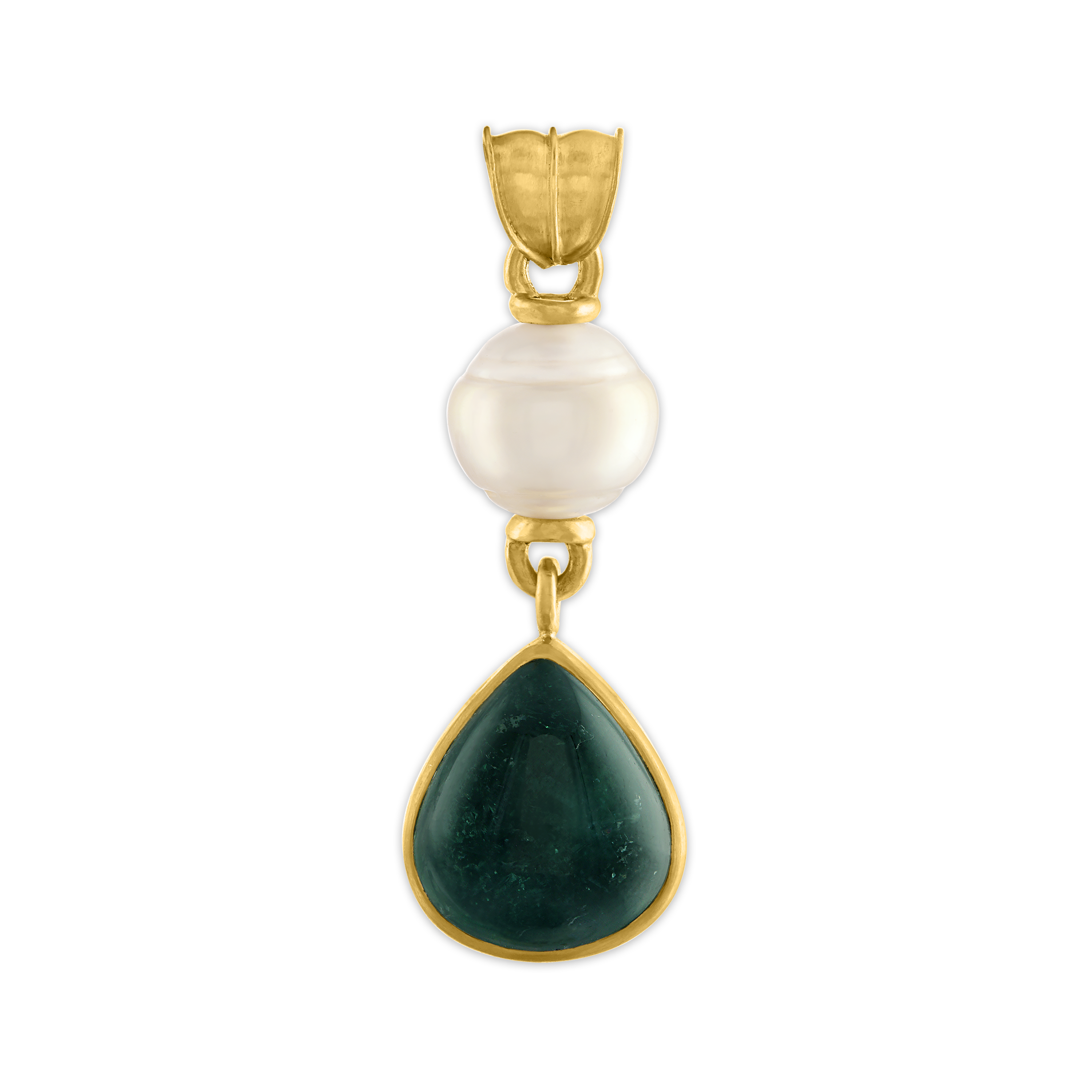 Green pearl pendant store