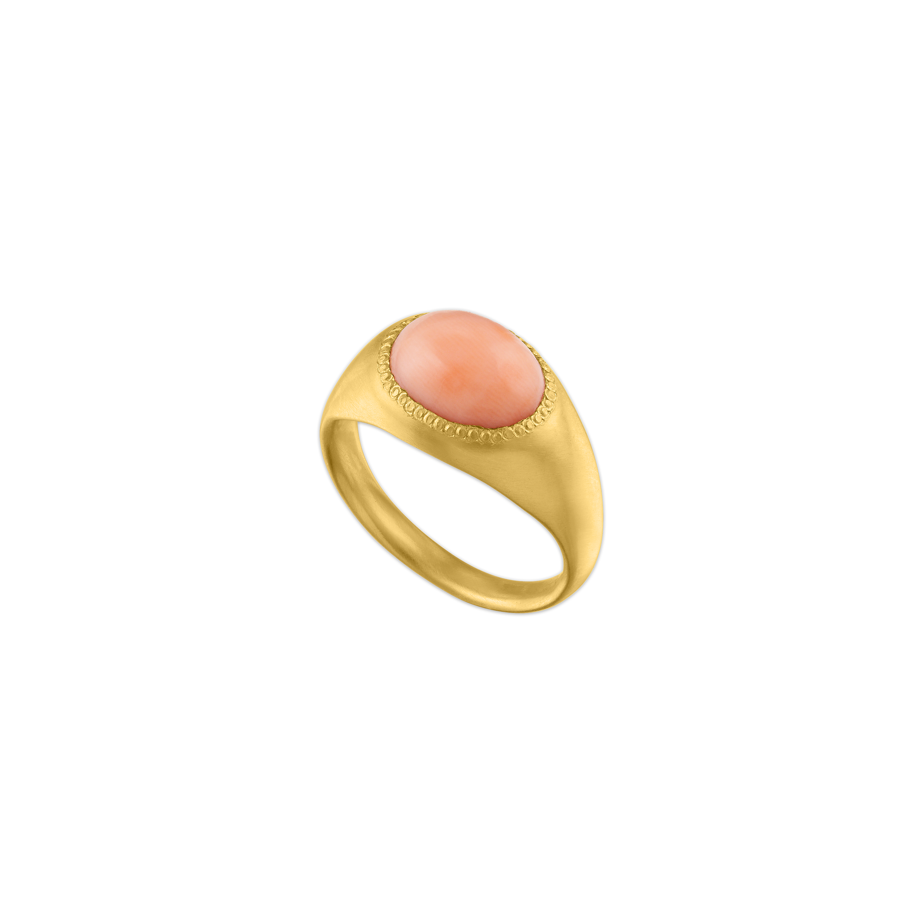 Angel skin 2025 coral ring