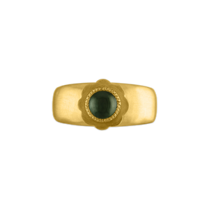 Green Tourmaline Turris Ring