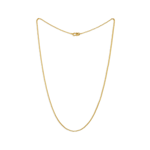 Small Solo Loop-in-loop Chain with Fibula Clasp