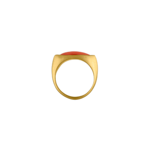Laurel Daphne Coral Ring